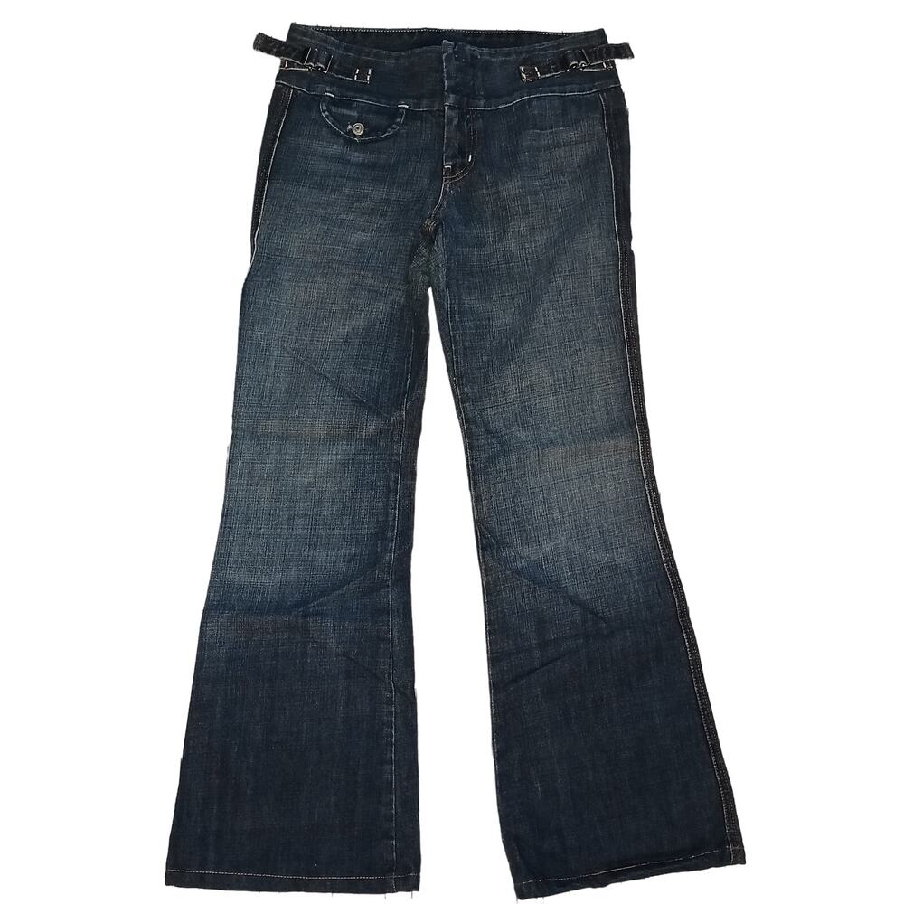 7 for All Mankind SFAM Vintage Y2K Blue Denim Jeans   26